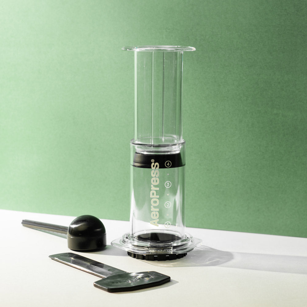 Aéropress Clear : machine à café filtre manuellecompacte