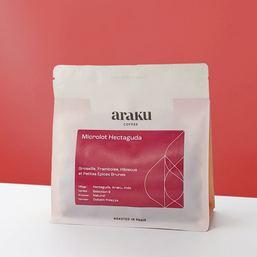 Microlot de café de spécialité Indien 100% Arabica